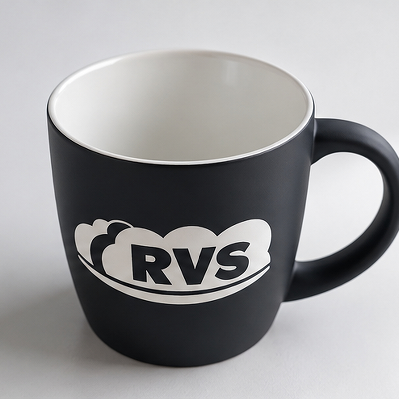 RVS Tasse Schwarz Ansicht 2